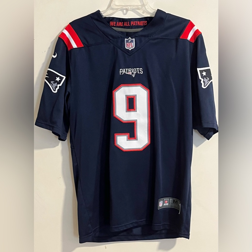 Nike New England Patriots on field Matthew Judon blue NFL jersey medium